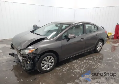 2012 Honda Civic Lx z USA, uszkodzony, nr VIN 19XFB2F56CE110162